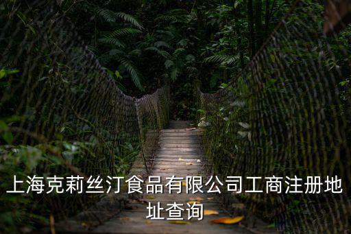 上海克莉絲汀食品有限公司，上海克莉絲汀食品有限公司工商注冊(cè)地址查詢