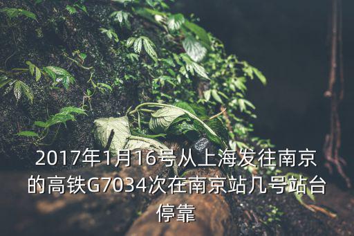 g7314，G7044次列車始發(fā)站在上海的什么地方