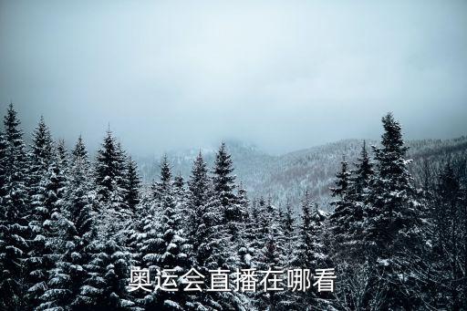奧運會直播在哪看