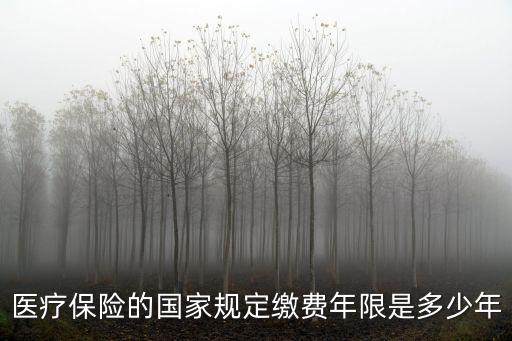 醫(yī)保繳費(fèi)年限最新規(guī)定，城鎮(zhèn)職工醫(yī)療保險(xiǎn)要繳多少年