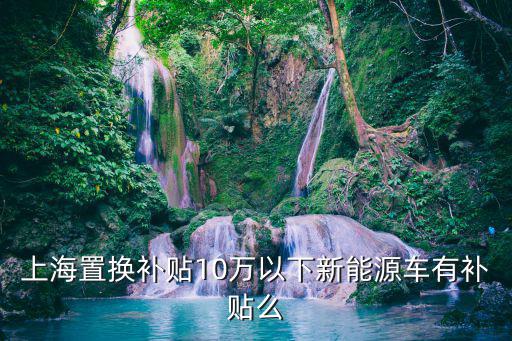 上海置換補貼10萬以下新能源車有補貼么