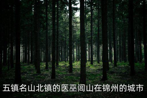 東鎮沂山，聽說北方有五鎮誰知道指的是那幾座山呢