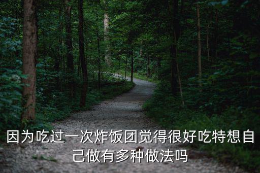 炸飯團，炸飯團簡單做法的擺盤圖片