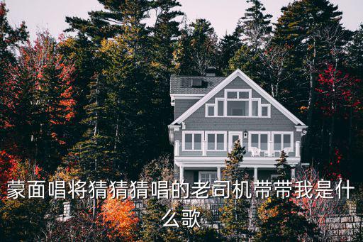 蒙面唱將猜猜猜唱的老司機帶帶我是什么歌