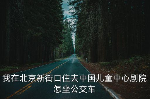 我在北京新街口住去中國兒童中心劇院怎坐公交車