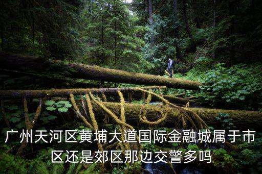 廣州天河區(qū)黃埔大道國際金融城屬于市區(qū)還是郊區(qū)那邊交警多嗎