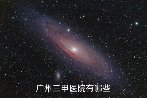 廣州三甲醫院有哪些