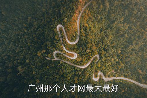 廣州那個人才網最大最好