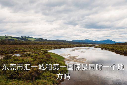 東莞第一國際和匯一城，東莞市匯一城和第一國際是同時一個地方嗎