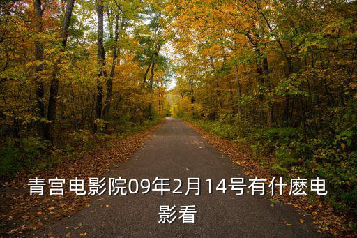 青宮電影院09年2月14號有什麼電影看