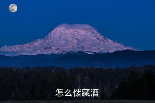 怎么儲藏酒