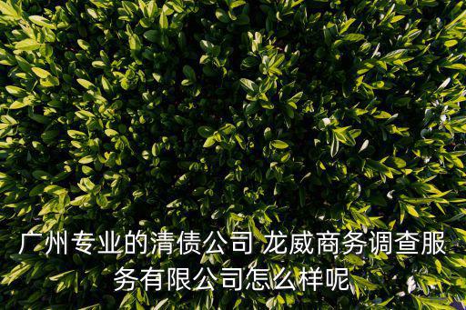 廣州清債公司，廣州清債公司收數公司哪家口碑好啊