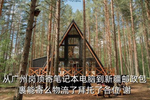 從廣州崗頂寄筆記本電腦到新疆郵政包裹能寄么物流了拜托了各位 謝