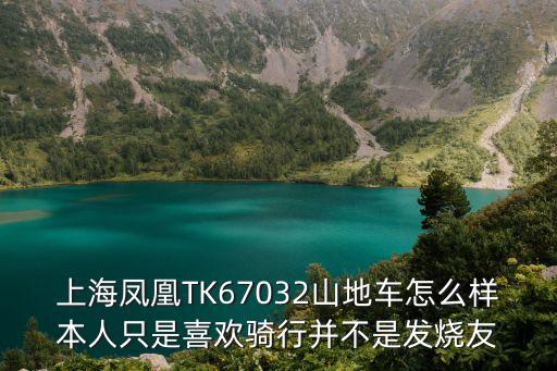 上海鳳凰TK67032山地車怎么樣本人只是喜歡騎行并不是發燒友