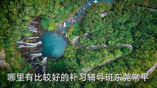 哪里有比較好的補習輔導班東莞常平
