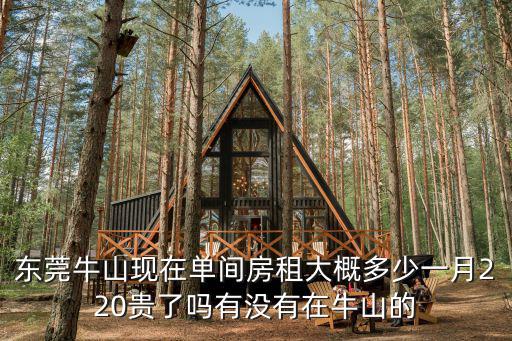 東莞牛山現(xiàn)在單間房租大概多少一月220貴了嗎有沒有在牛山的