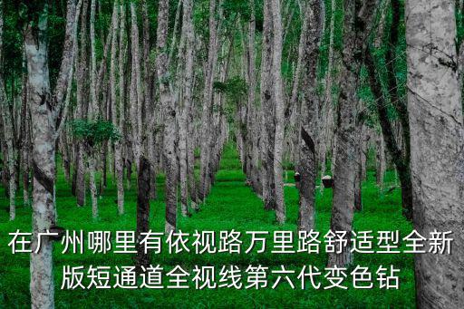 在廣州哪里有依視路萬里路舒適型全新版短通道全視線第六代變色鉆