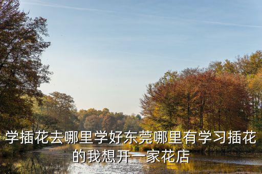 學插花去哪里學好東莞哪里有學習插花的我想開一家花店