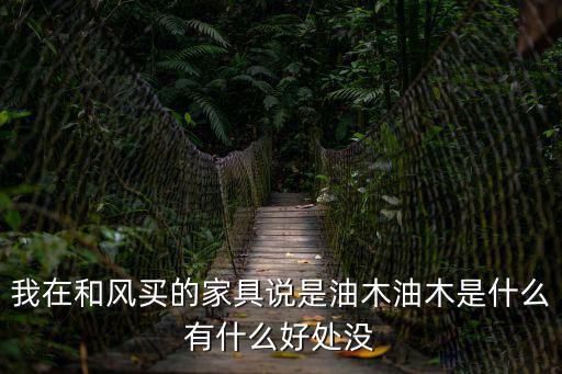 我在和風買的家具說是油木油木是什么有什么好處沒