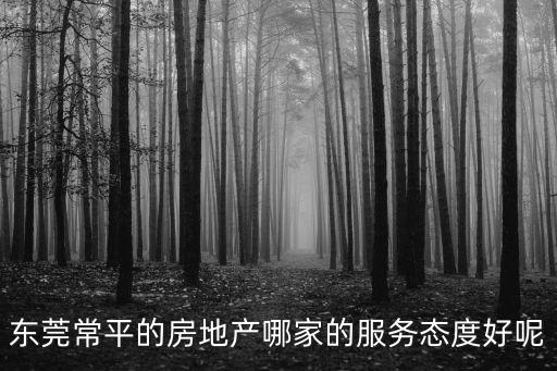 東莞常平家偉地產(chǎn)，東莞常平的房地產(chǎn)哪家的服務(wù)態(tài)度好呢