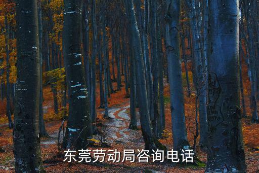東莞勞動局咨詢電話