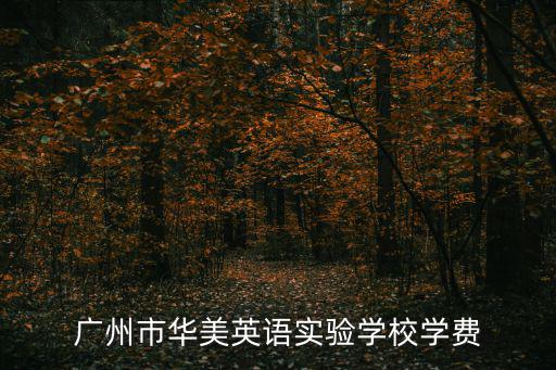 廣州華美英語(yǔ)實(shí)驗(yàn)學(xué)校，急問(wèn) 廣州華美英語(yǔ)實(shí)驗(yàn)學(xué)校怎樣