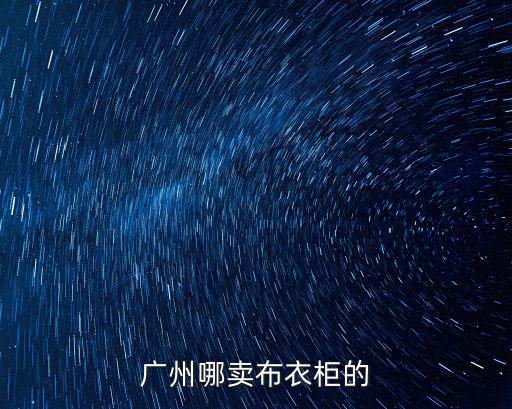 廣州哪里有賣組合衣柜，廣州哪里有精品柜買