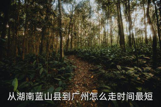 湖南 藍山到廣州，廣州市去湖南永州市藍山楓葉景區有多遠