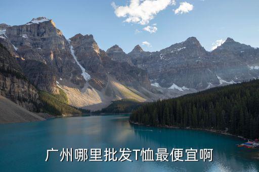 廣州低價t恤批發，廣州哪里有批發T恤的市場五塊以下的要短袖