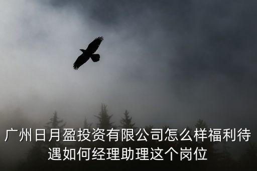 廣州日月盈投資有限公司怎么樣福利待遇如何經理助理這個崗位