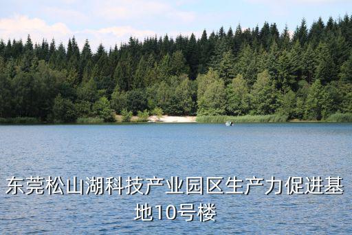 東莞松山湖科技產業園區生產力促進基地10號樓