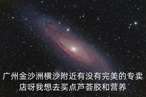 廣州金沙洲橫沙附近有沒有完美的專賣店呀我想去買點蘆薈膠和營養(yǎng)