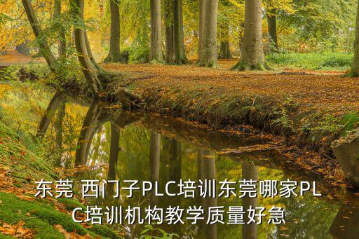 東莞 西門子PLC培訓東莞哪家PLC培訓機構教學質量好急