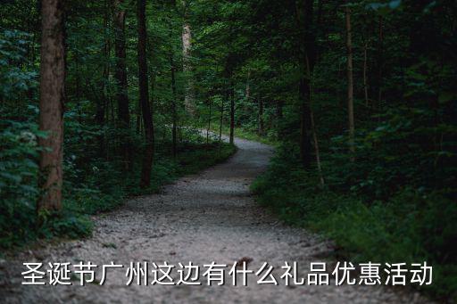 圣誕節廣州這邊有什么禮品優惠活動