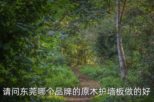 請(qǐng)問(wèn)東莞哪個(gè)品牌的原木護(hù)墻板做的好