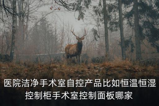 醫(yī)院潔凈手術室自控產(chǎn)品比如恒溫恒濕控制柜手術室控制面板哪家