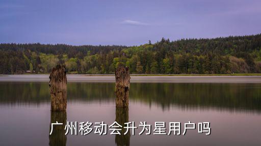 廣州移動會升為星用戶嗎