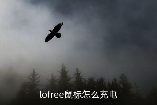 lofree鼠標怎么充電