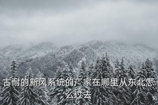 古耐的新風系統的廠家在哪里從東北怎么過去
