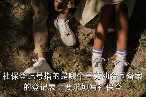 社保登記號指的是哪個號勞動合同備案的登記表上要求填寫社保登