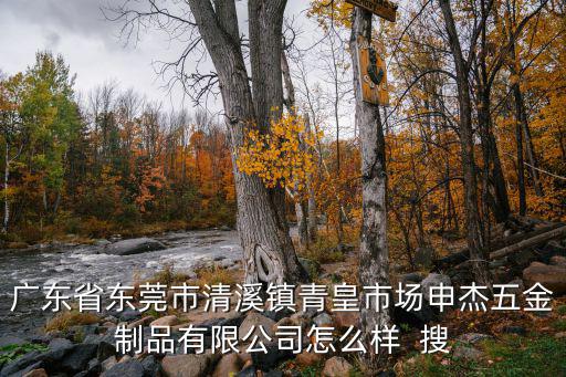 廣東省東莞市清溪鎮(zhèn)青皇市場申杰五金制品有限公司怎么樣  搜