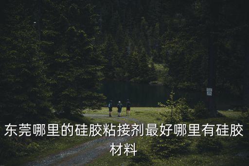 東莞哪里的硅膠粘接劑最好哪里有硅膠材料