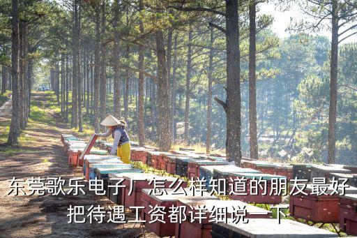 東莞歌樂電子廠怎么樣知道的朋友最好把待遇工資都詳細說一下