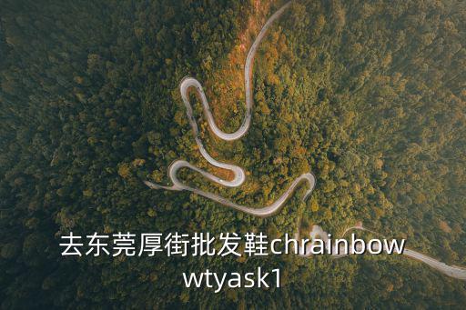 去東莞厚街批發鞋chrainbowwtyask1