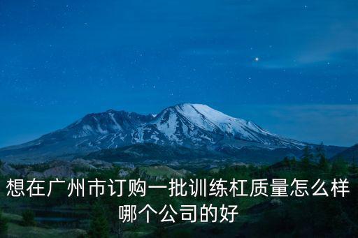 廣州市雋安運動器材有限公司，廣州市天河區黃村立交往東圃那邊方向的健身器材量販怎么樣