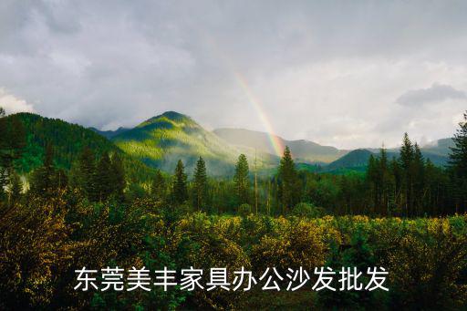 東莞美豐家具辦公沙發(fā)批發(fā)