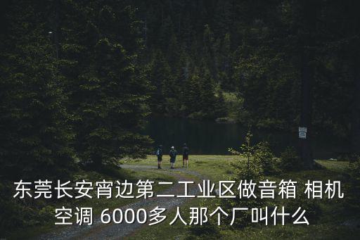東莞長安宵邊第二工業區做音箱 相機 空調 6000多人那個廠叫什么