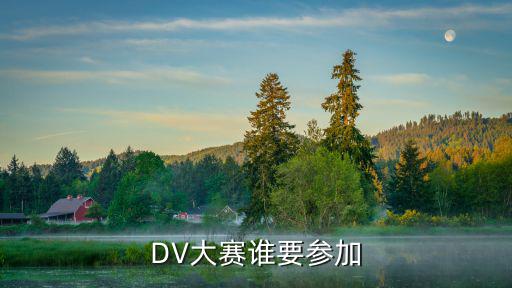 DV大賽誰要參加