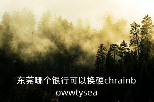東莞哪個銀行可以換硬chrainbowwtysea