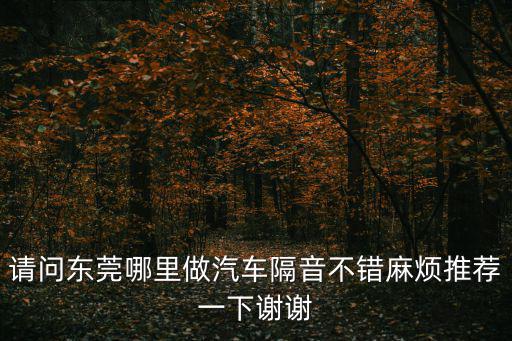 東莞市泰威隔音設備廠，東莞哪里有專業改音響和做隔音的